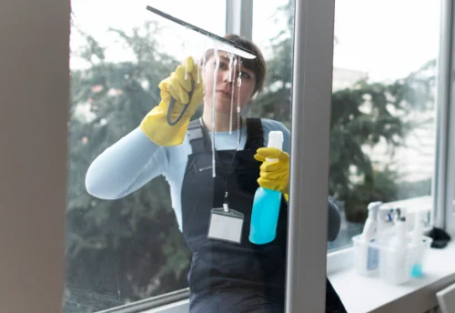 Nettoyage de vitres intérieures et extérieures à Ramous